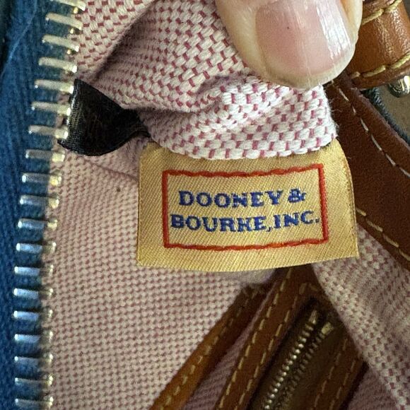 Dooney & Bourke Dillen Large Forest Green Zipper Pocket HOBO Sac Shoulder Bag - Picture 16 of 16